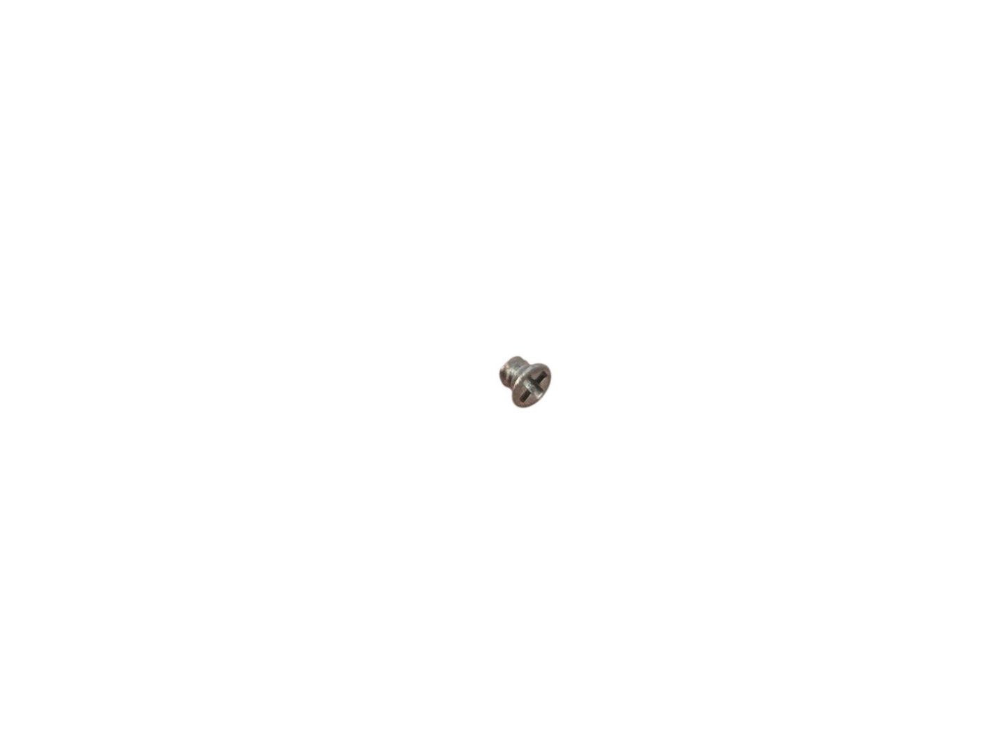 Screw, For bending section CF-190 Series, M 1.4 x 1.5 Flat Head Screw, Phillips, Flat Tip, Micro head No.1, SUS