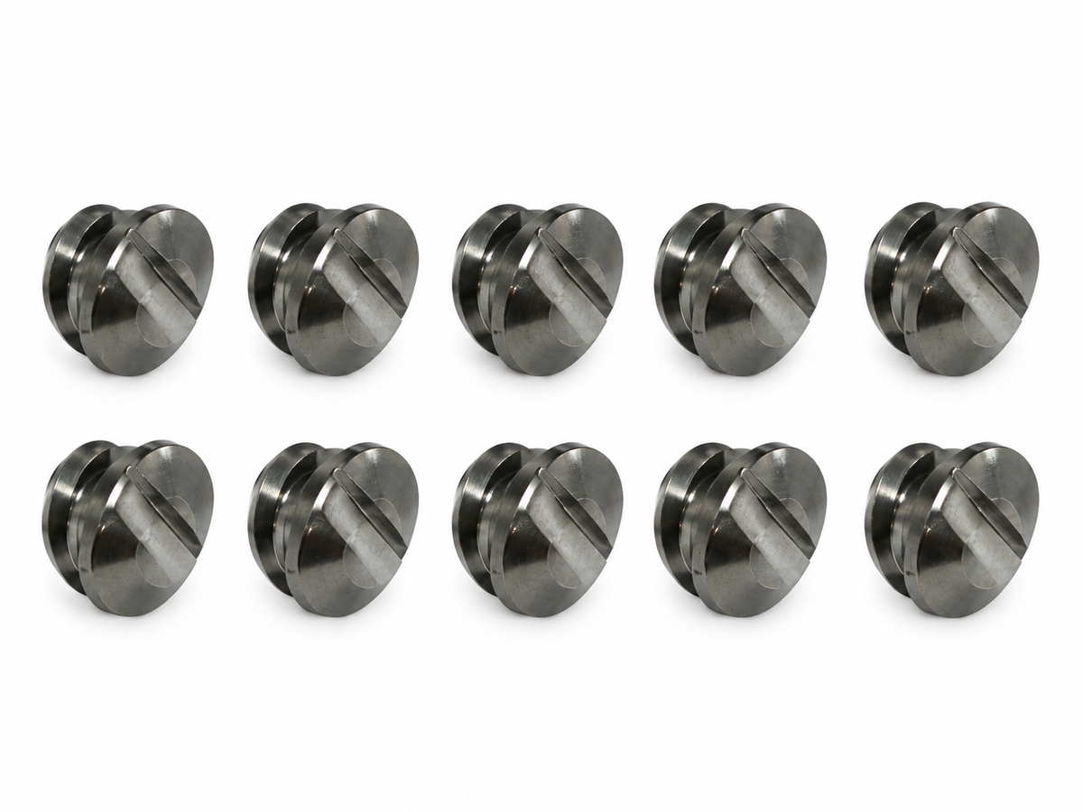 Screw, For Olympus 190 Series bending section, M 1.42mm x 1.0mm Round Head with Slot.